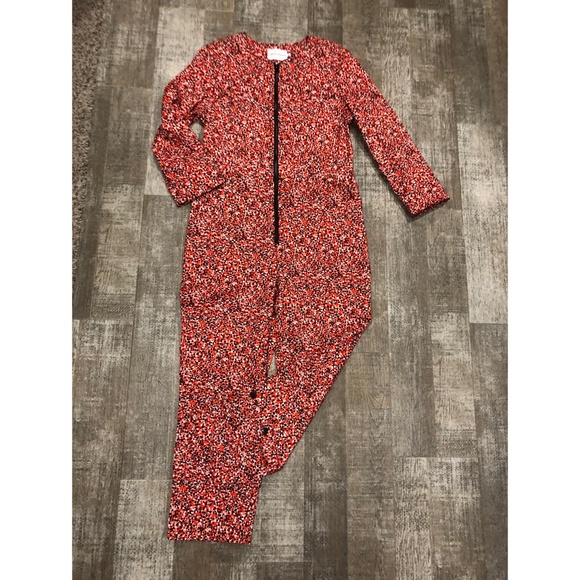 NWT Rebecca Minkoff Red Clover Jumper Jumpsuit - Picture 12 of 16